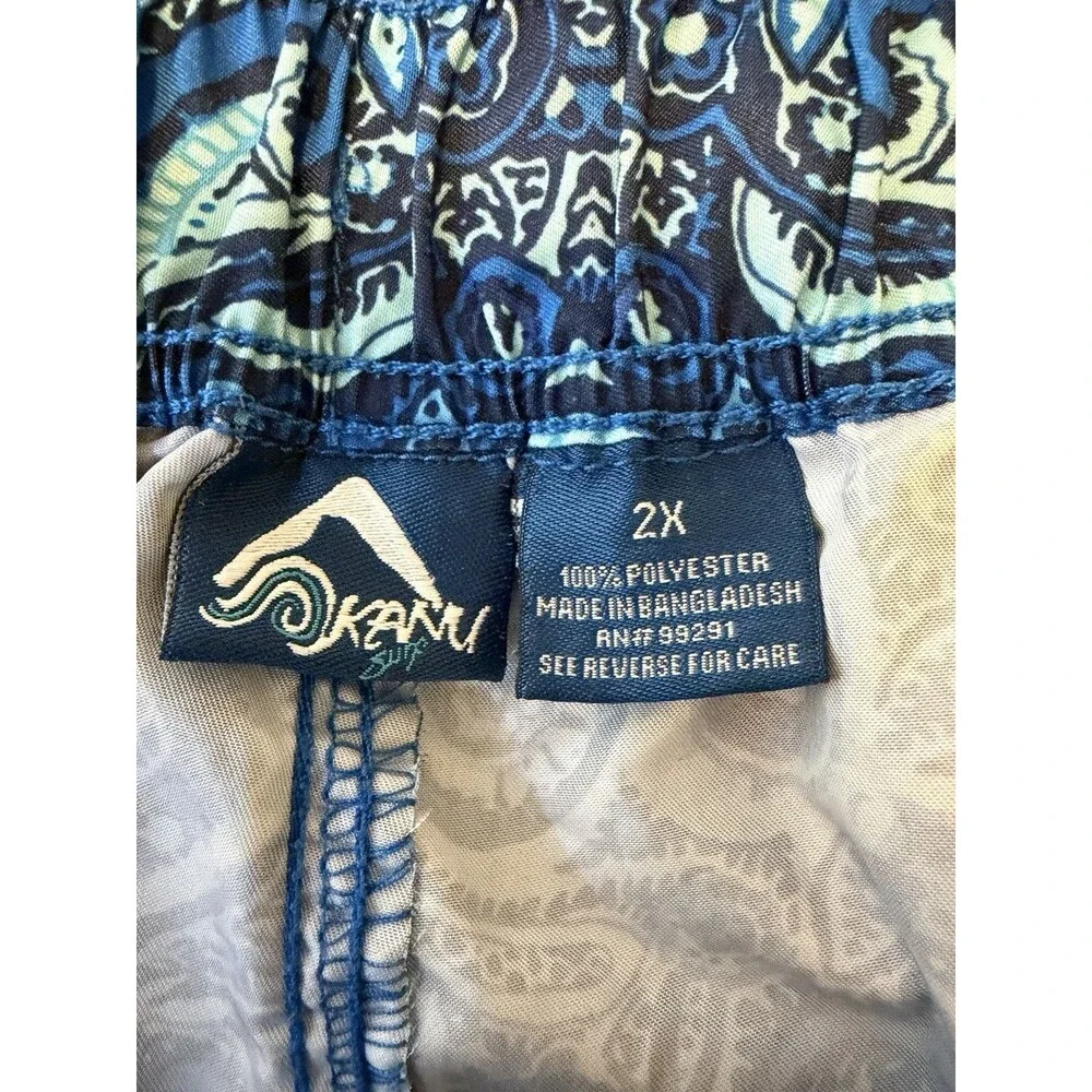 KANU Surf Mens 3 X  Swim Trunks Board Shorts Size 3X Inseam 10